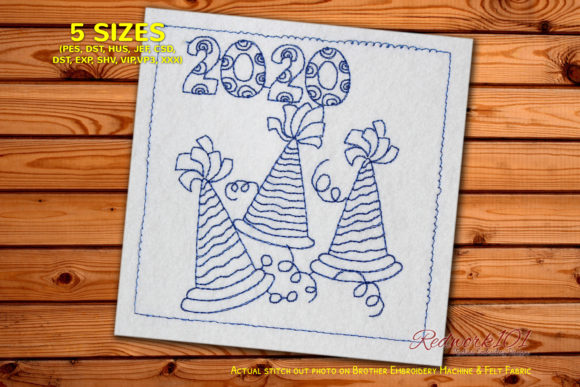 2020 New Year Cap Machine: Sweatshirt Design Review
