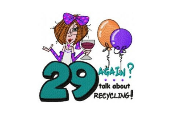 29 Again Talk About Recycling: A Stitcher’s Review