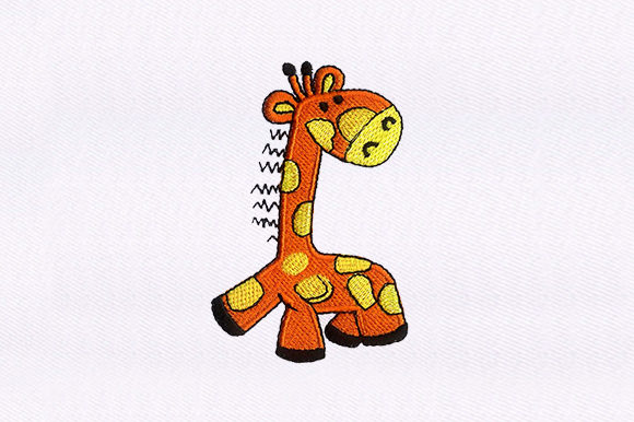 Baby Giraffe: A Holiday Embroidery Design Review