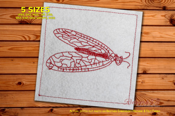 Chrysopidae Redwork: A Designer’s Gift Review