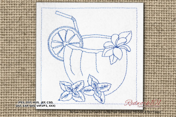 Coconut Drink Design: A Practical Embroidery Review