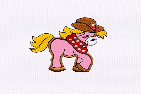 Cowboy Horse: A Craft Fair Embroidery Review