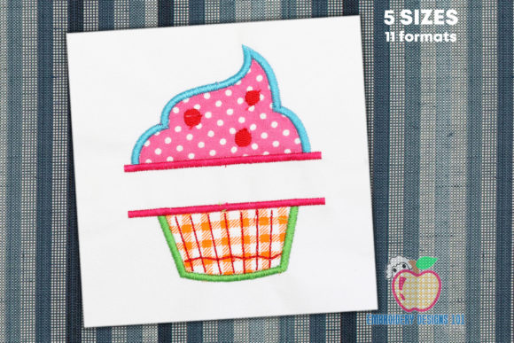Cupcake with Name Space Applique Review