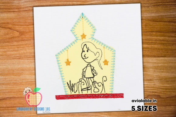 Girl in Liberating Applique: A Designer Review
