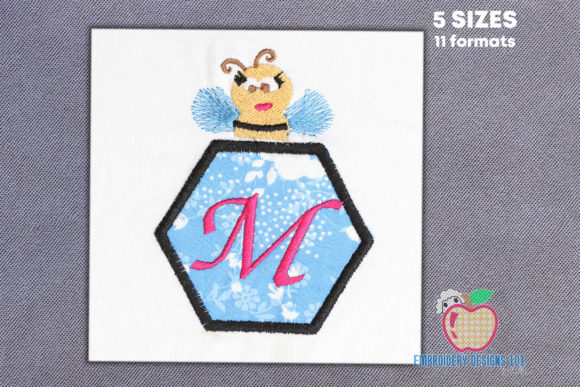 Honeybee and Frame Applique: An Etsy Seller Review