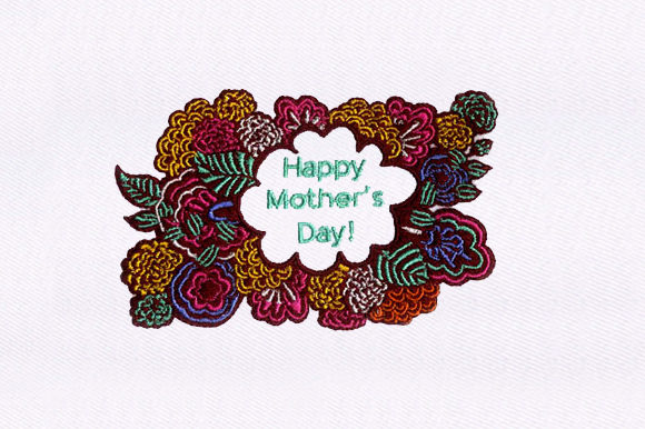 Mother's Day Embroidery Design Review