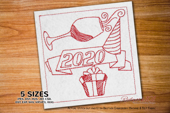 New Year Wines & Gift: Embroidery Review
