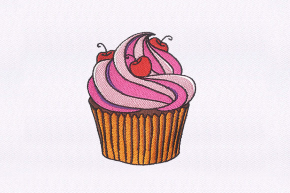 Pink Cupcake: A Seasonal Embroidery Design Review