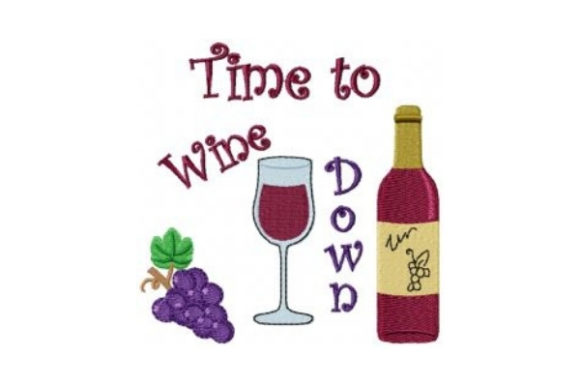 Time to Wine Down: Embroidery Design Review